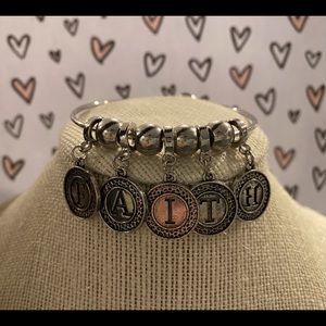 Faith Charm Bracelet